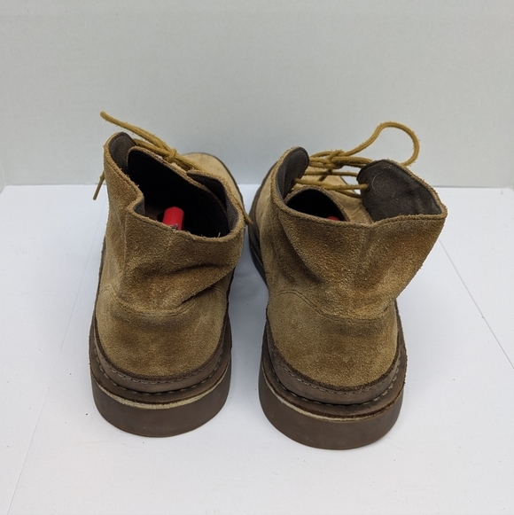Clarks Bushacre Rand Suede Desert Chukka Boots 11 Men - Picture 5 of 7
